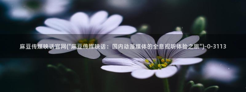 麻豆 传媒 官网：麻豆传媒映话官网(\
