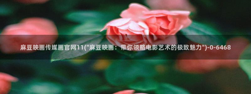md 麻豆传媒官网：麻豆映画传媒画官网11(\